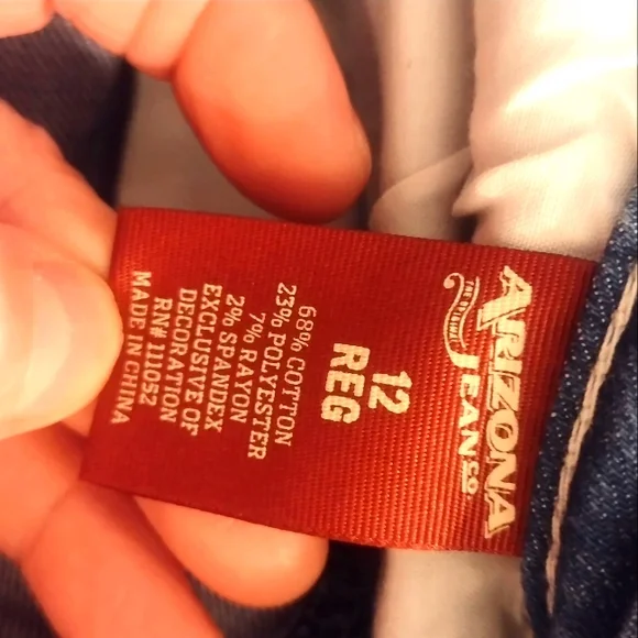 Girls Arizona  Skinny Jeans  Size Regular 12 - Picture 14 of 16